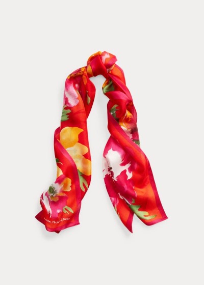 Women's Ralph Lauren Samantha Silk Twill Scarf | 712859TPF